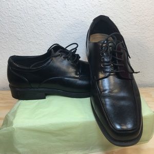 Croft and Barrow Mens Ortholite insoles Dress Shoe/ Oxfords  Black size 11W